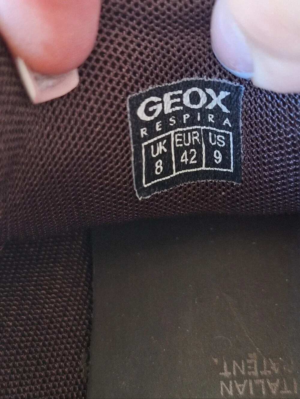 Geox U Adrien Leather Suede Breathable Casual Sneakers Brown Mens 9